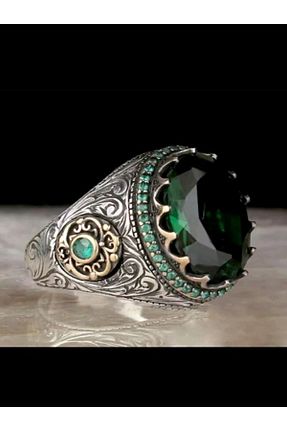 انگشتر استیل (فولاد) مشکی مردانه استیل (فولاد) Shisa For Men - کد 859379456