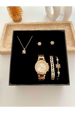 ساعت مچی زرد زنانه 26-30 میلی متر Arzu Butik - کد 761243296