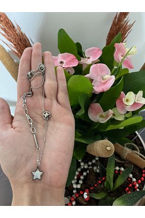 گردنبند استیل ( فولاد ) زنانه استیل (فولاد) stainless steel - کد 859397012