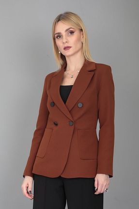کت سرمه ای زنانه Blazer ÖNDER ÖZSOY - کد 587905602