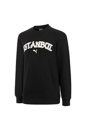 سوئیشرت اسپرت مشکی مردانه رگولار Puma - کد 859235638