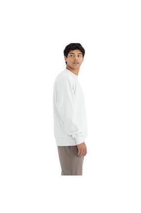 سوئیشرت اسپرت سفید مردانه اورسایز OFF THE CUFF - کد 859269858