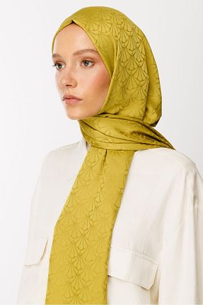 شال سبز زنانه پنبه پلی استر Mooncorn - کد 859236099