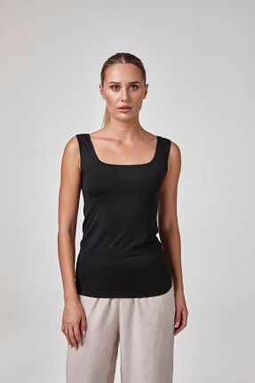 بادی مشکی زنانه یقه مربعی relactive - کد 859245462