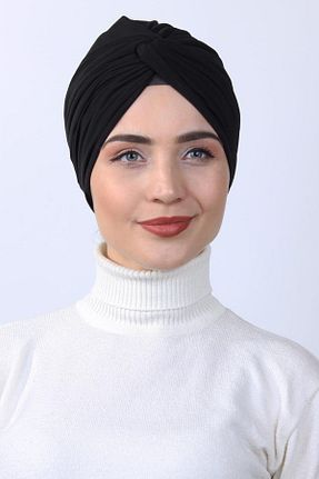 روسری مشکی پنبه ای Moda Asse - کد 329726681