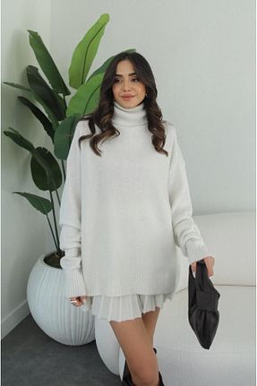 ست بالاتنه و پائین تنه نباتی زنانه تریکو Mooi Butik - کد 803911425