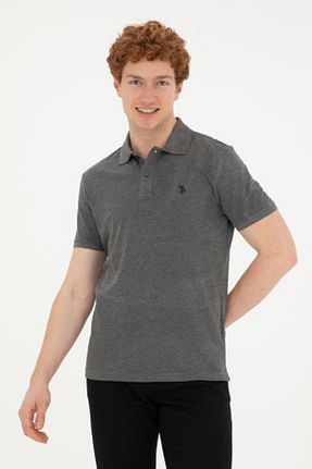پولوشرت طوسی مردانه %100 پنبه U.S. Polo Assn. - کد 859452202