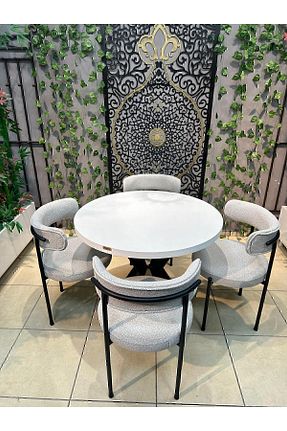 ست میز آشپزخانه سفید Suntalam ULS AKSESUAR - کد 780465545