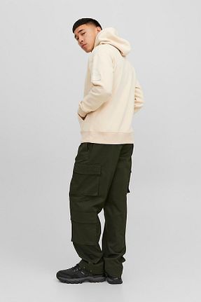 پلیور بژ مردانه ساده Jack & Jones - کد 843063096