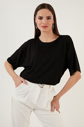 بلوز مشکی زنانه ساده Lela - کد 475682090