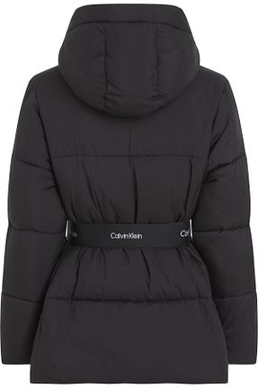 کاپشن مشکی زنانه پلی آمید Calvin Klein - کد 854069990