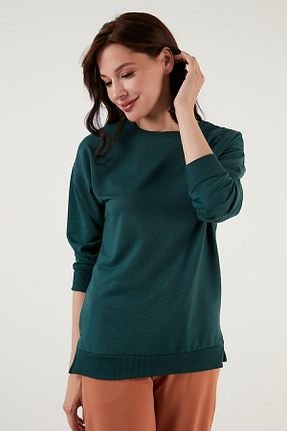 سوئیشرت طوسی زنانه ساده Lela - کد 329556087