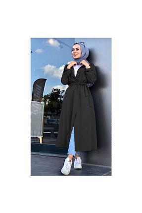 کلاه و ابایا مشکی زنانه پنبه ای Genel Markalar - کد 41913242