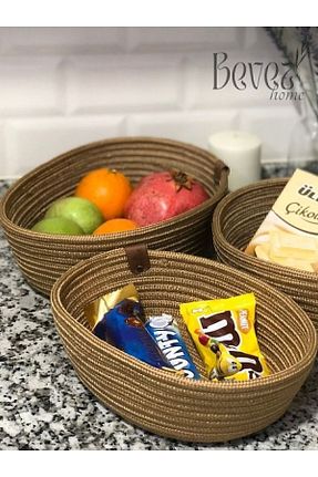 سبد خاکی حصیر BEVEZ HOME - کد 378391708