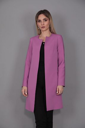 کت بنفش زنانه Blazer ÖNDER ÖZSOY - کد 848587471