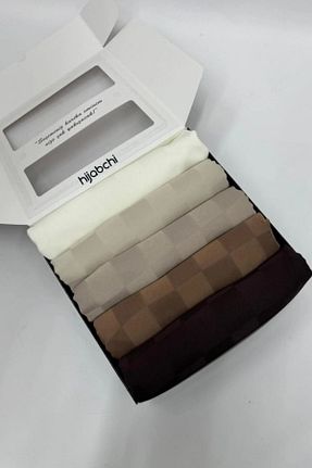 شال بژ زنانه hijabchi - کد 859245496