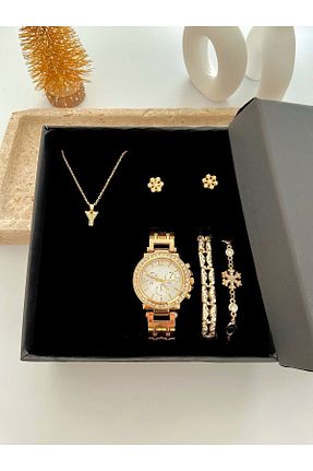 ساعت مچی طلائی زنانه 26-30 میلی متر Arzu Butik - کد 761243376