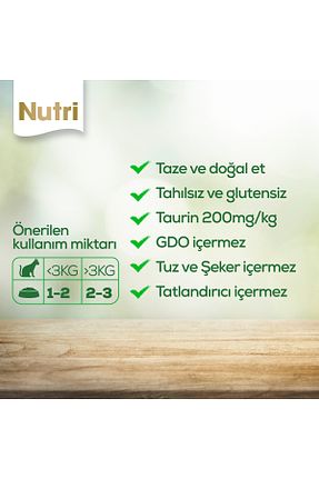  0 - 100 gr Nutri Feline - کد 66672356