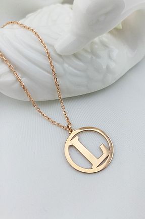 گردنبند نقره طلائی زنانه 925 عیار VAOOV - کد 327343077
