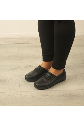 کفش کژوال مشکی زنانه چرم مصنوعی ASL SHOES STORE - کد 767224014