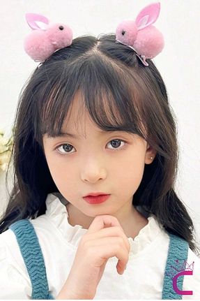 گیره سر صورتی بچه گانه Cinderella - کد 858459293