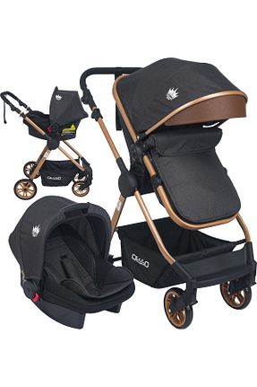 کالسکه طوسی Çift Yönlü QESSO Baby - کد 853890057