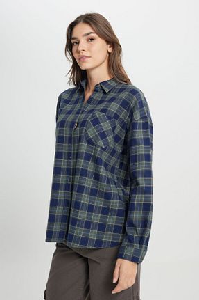 پیراهن خاکی زنانه اورسایز Wrangler - کد 859130629