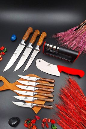 قاشق و چنگال و کارد قهوه ای 12 نفره SWENCRAFT - کد 736310899
