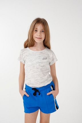شلوارک و برمودا آبی بچه گانه رگولار BRZ KIDS - کد 262260129