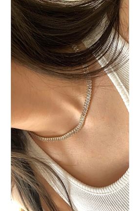 گردنبند استیل ( فولاد ) طلائی زنانه استیل (فولاد) Genel Markalar - کد 656971636