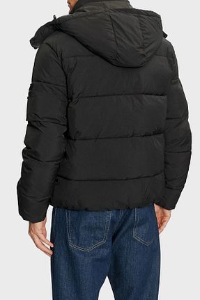 کاپشن مشکی مردانه رگولار Calvin Klein - کد 855234010