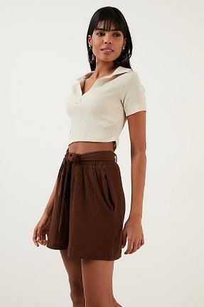 بلوز طوسی زنانه ساده Lela - کد 471082172