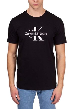 تیشرت مشکی مردانه Fitted Calvin Klein - کد 798196932
