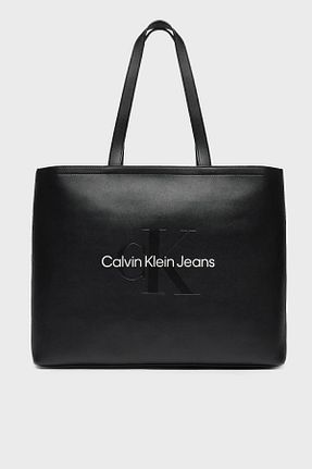 کیف دوشی مشکی زنانه چرم مصنوعی Calvin Klein - کد 853815800
