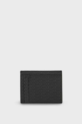 جا کارتی مشکی مردانه چرم مصنوعی Armani Exchange - کد 821176011