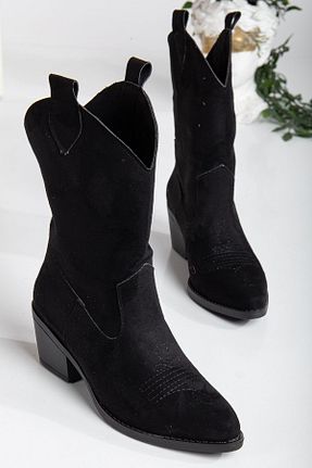 بوت / نیم بوت مشکی زنانه جیر STORE41 - کد 859169302