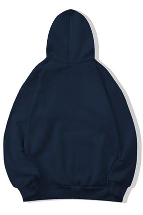 سوئیشرت سرمه ای زنانه ساده BRZ COLLECTION - کد 773315111