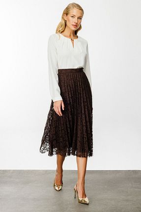 دامن زنانه پارچه Ekol - کد 859372499