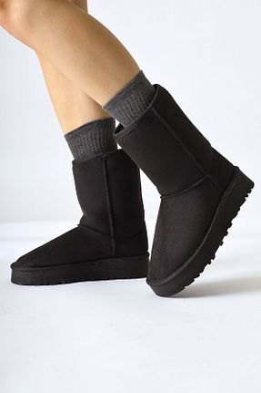 بوت / نیم بوت قهوه ای زنانه جیر Limoya - کد 859369908
