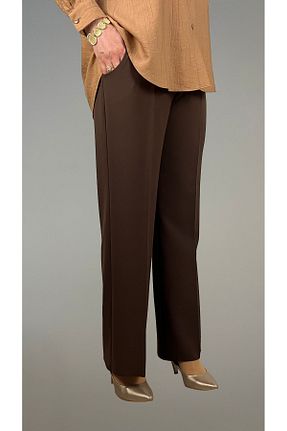 شلوار قهوه ای زنانه بافتنی Taşpınar Butik - کد 859369572