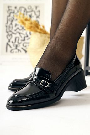 کفش کژوال قهوه ای زنانه چرم لاکی Limoya - کد 859219395