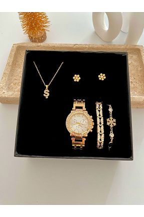 ساعت مچی زرد زنانه 26-30 میلی متر Arzu Butik - کد 763018570