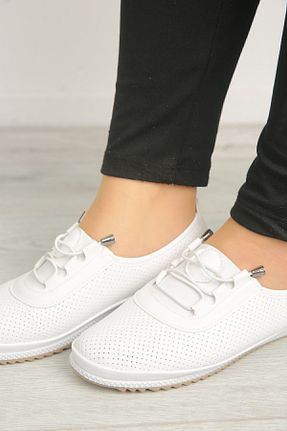 کفش کژوال سفید زنانه چرم مصنوعی ASL SHOES STORE - کد 806793807