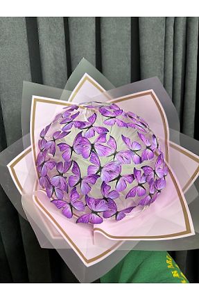 گل خشک و مصنوعی بنفش ROSEMORE - کد 704461851