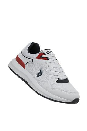 کفش پیاده روی سفید مردانه چرم مصنوعی U.S. Polo Assn. - کد 826351466