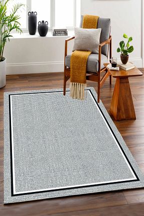 فرش طوسی زیره ضد لغزش Chilai Home - کد 859373149