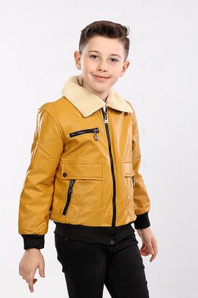 کاپشن زرد بچه گانه رگولار Go Veform - کد 859256062