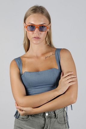 عینک آفتابی نارنجی زنانه UV400 TomyHelf - کد 350293106