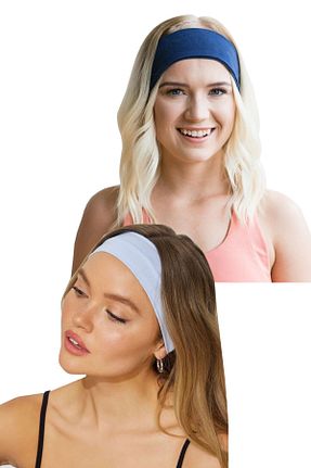 کش سر آبی زنانه %100 پنبه Salvia Dione - کد 859465917