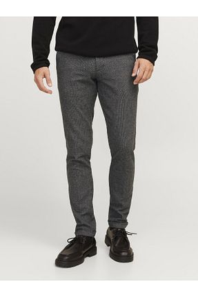 شلوار طوسی مردانه پنبه پلی استر Jack & Jones - کد 859133552